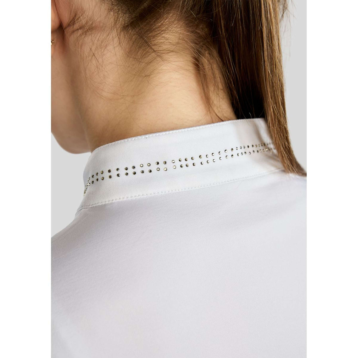 Montar Chemise MoEverline Golden Quartz Crystals Kids Longues Manches Blanc