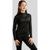 Montar Chemise MoEverline Golden Quartz Crystals Kids Longues Manches Noir