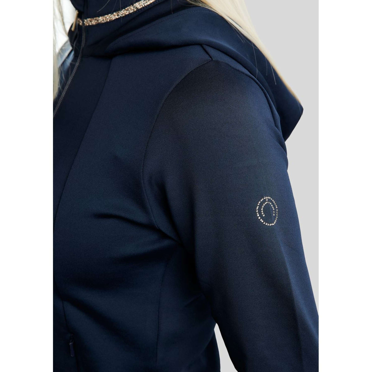 Montar Blouson MoLila Champagne Crystals Marin