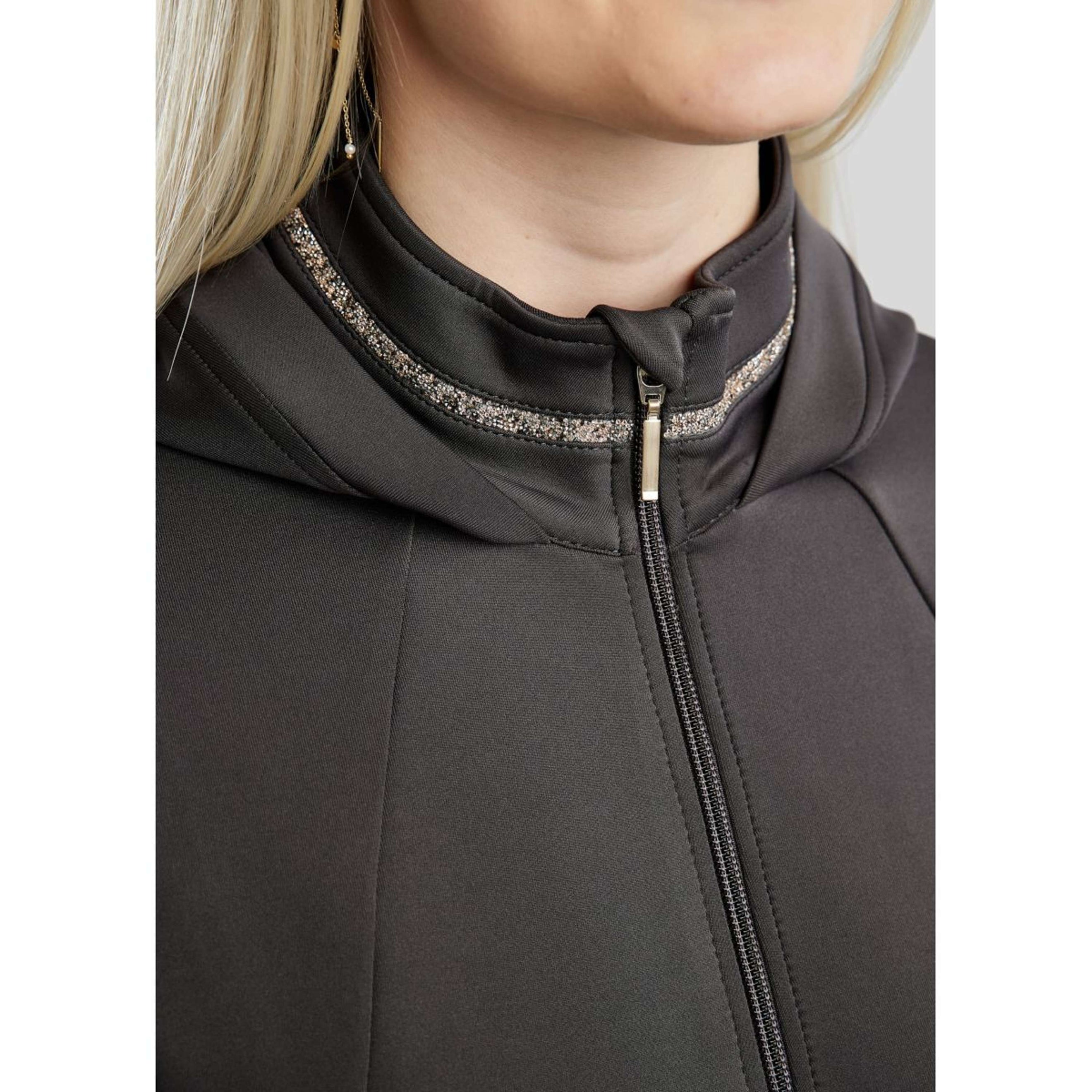 Montar Blouson MoLila Champagne Crystals Slate Grey Montar Blouson MoLila Champagne Crystals Slate Grey
