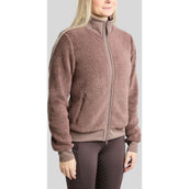 Montar Veste MoEbba Teddy Pile Golden Quartz Nougat Brown