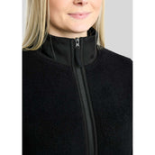 Montar Veste MoEbba Teddy Pile Golden Quartz Noir