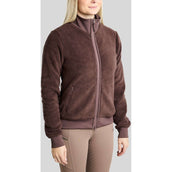 Montar Veste MoEbba Teddy Pile Golden Quartz Black Peony