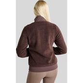 Montar Veste MoEbba Teddy Pile Golden Quartz Black Peony