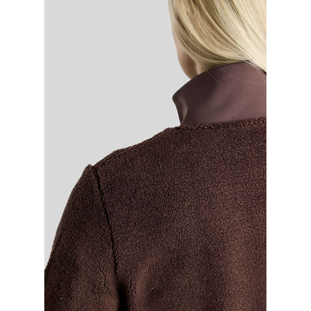 Montar Veste MoEbba Teddy Pile Golden Quartz Black Peony