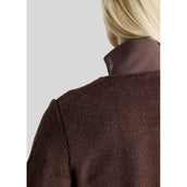 Montar Veste MoEbba Teddy Pile Golden Quartz Black Peony