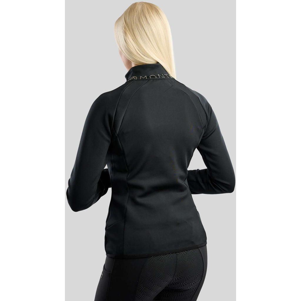 Montar Blouson MoEverline Golden Quartz Crystals High Collar Noir