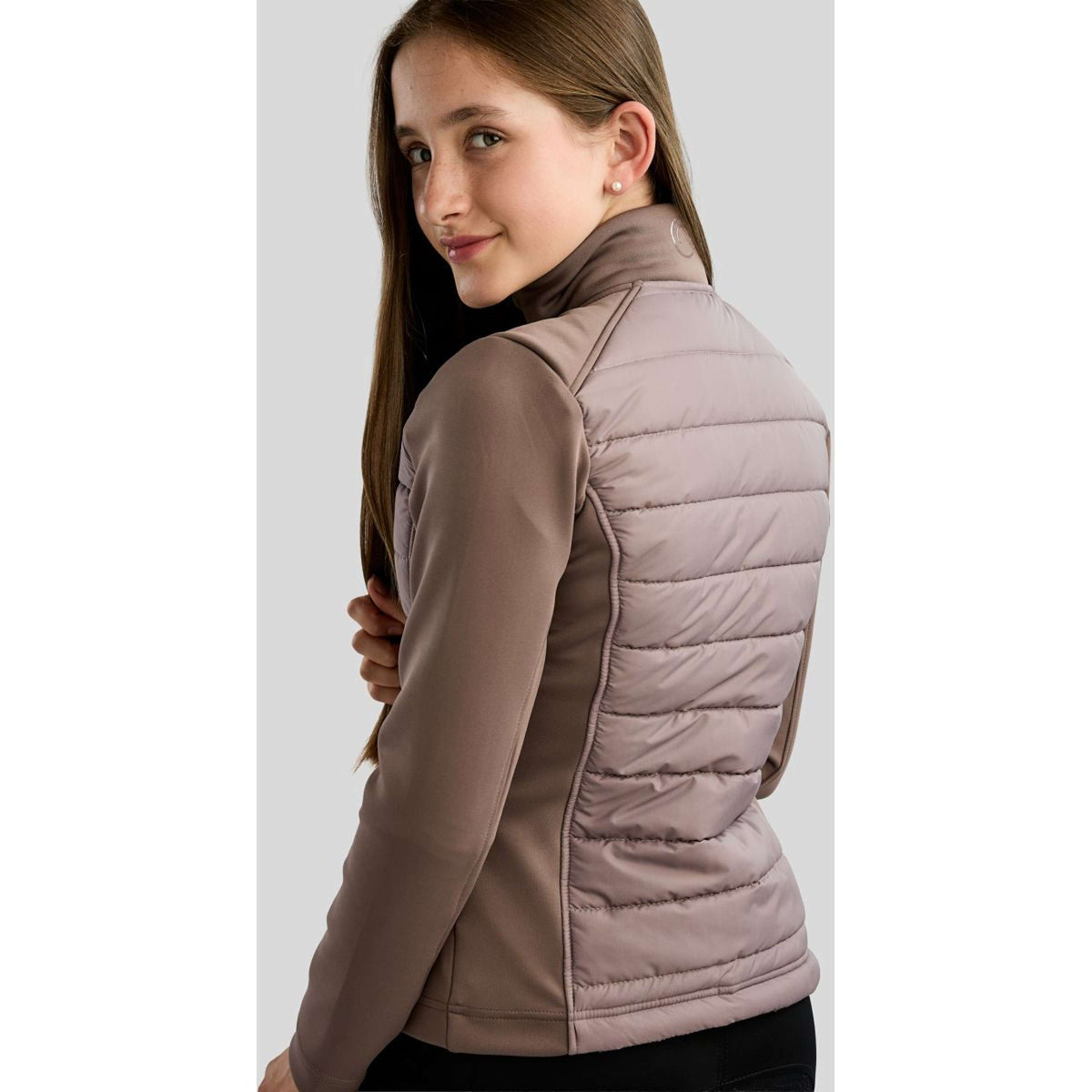 Montar Blouson Emma Quilt Kids Nougat Brown