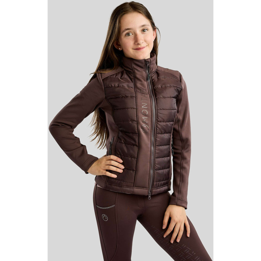 Montar Blouson Emma Quilt Kids Black Peony