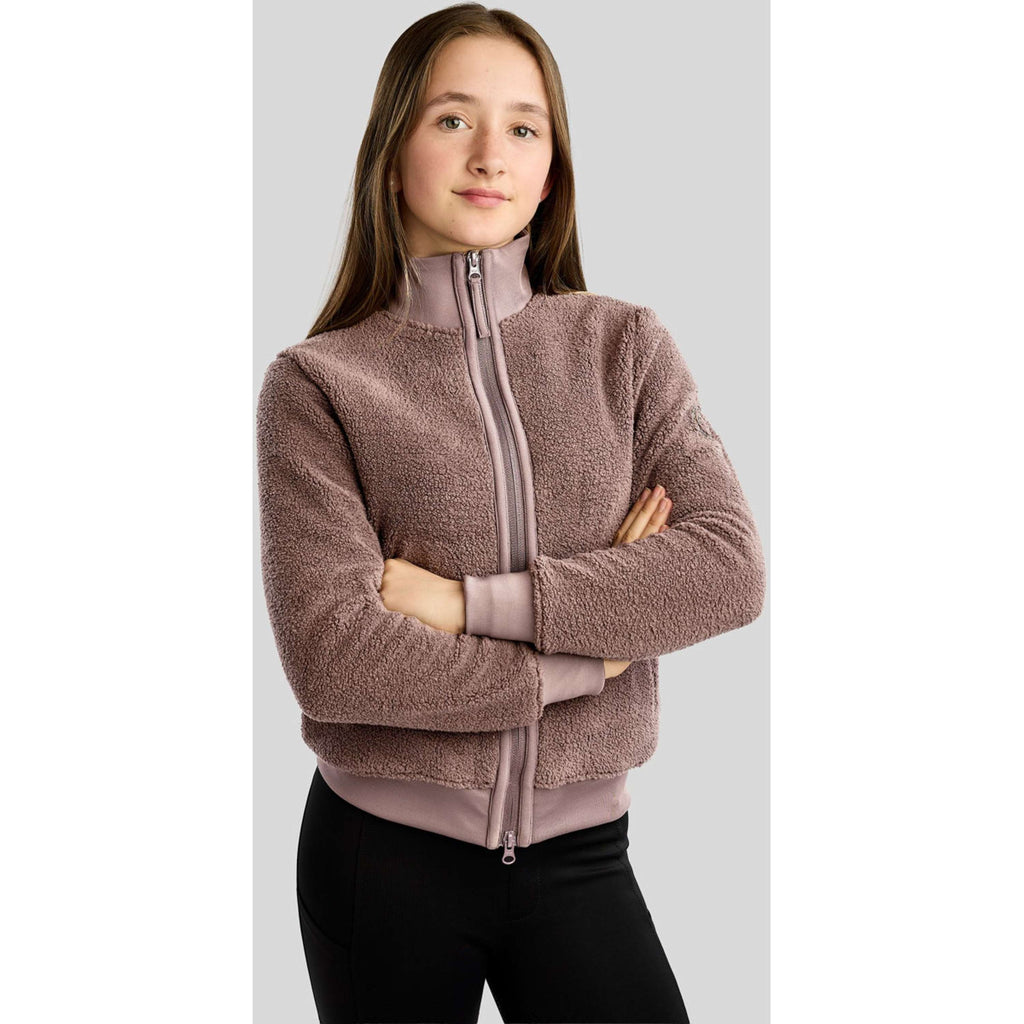 Montar Veste MoEbba Teddy Pile Golden Quartz Kids Nougat Brown