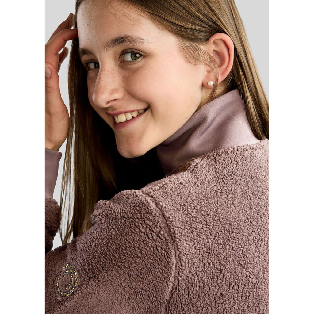 Montar Veste MoEbba Teddy Pile Golden Quartz Kids Nougat Brown