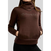 Montar Pull-over MoNaja High Collar Golden Quartz Crystals Black Peony