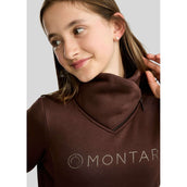 Montar Pull-over MoNaja High Collar Golden Quartz Crystals Black Peony