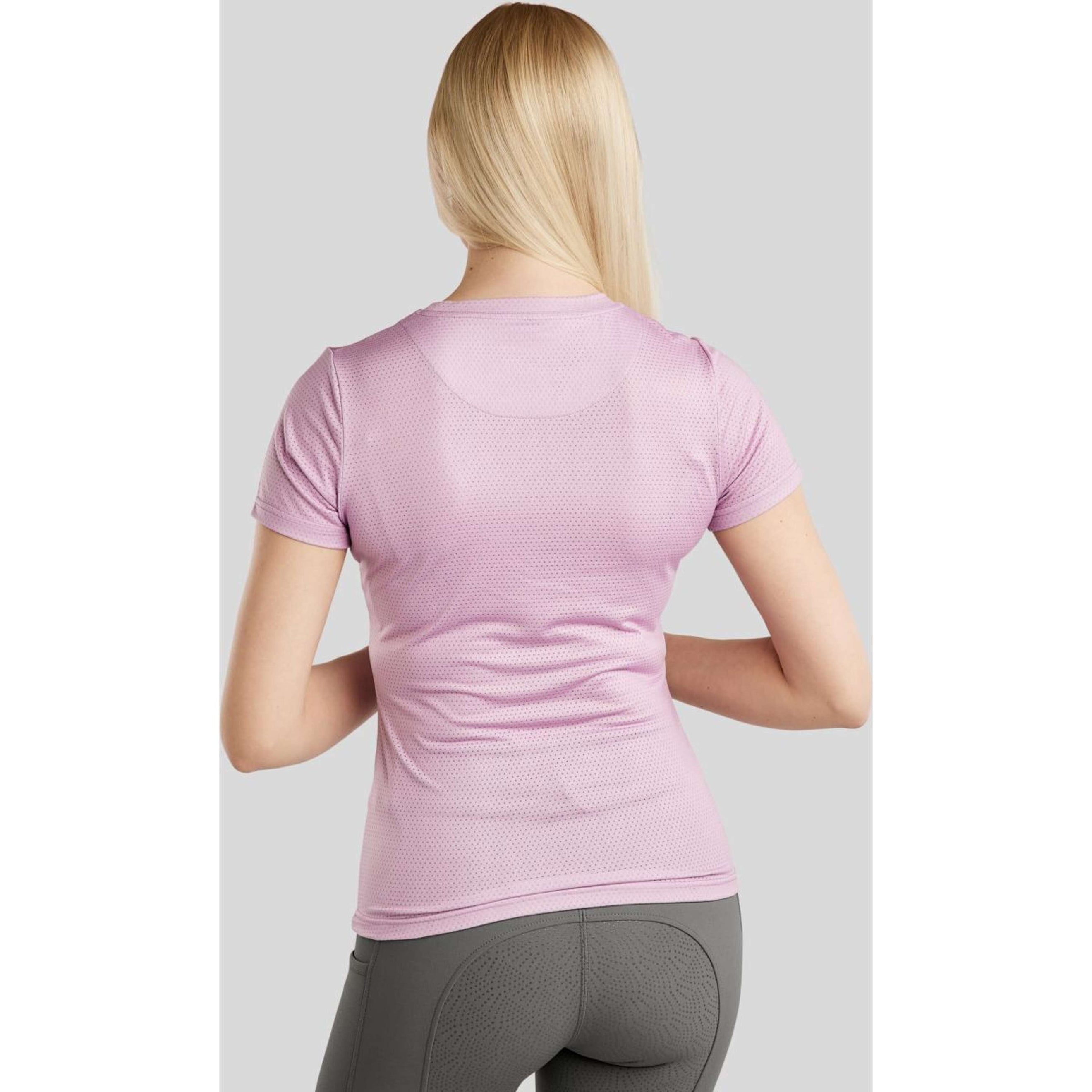 Montar T-Shirt MoGrace Mesh Tee Candy Pink Montar T-Shirt MoGrace Mesh Tee Candy Pink