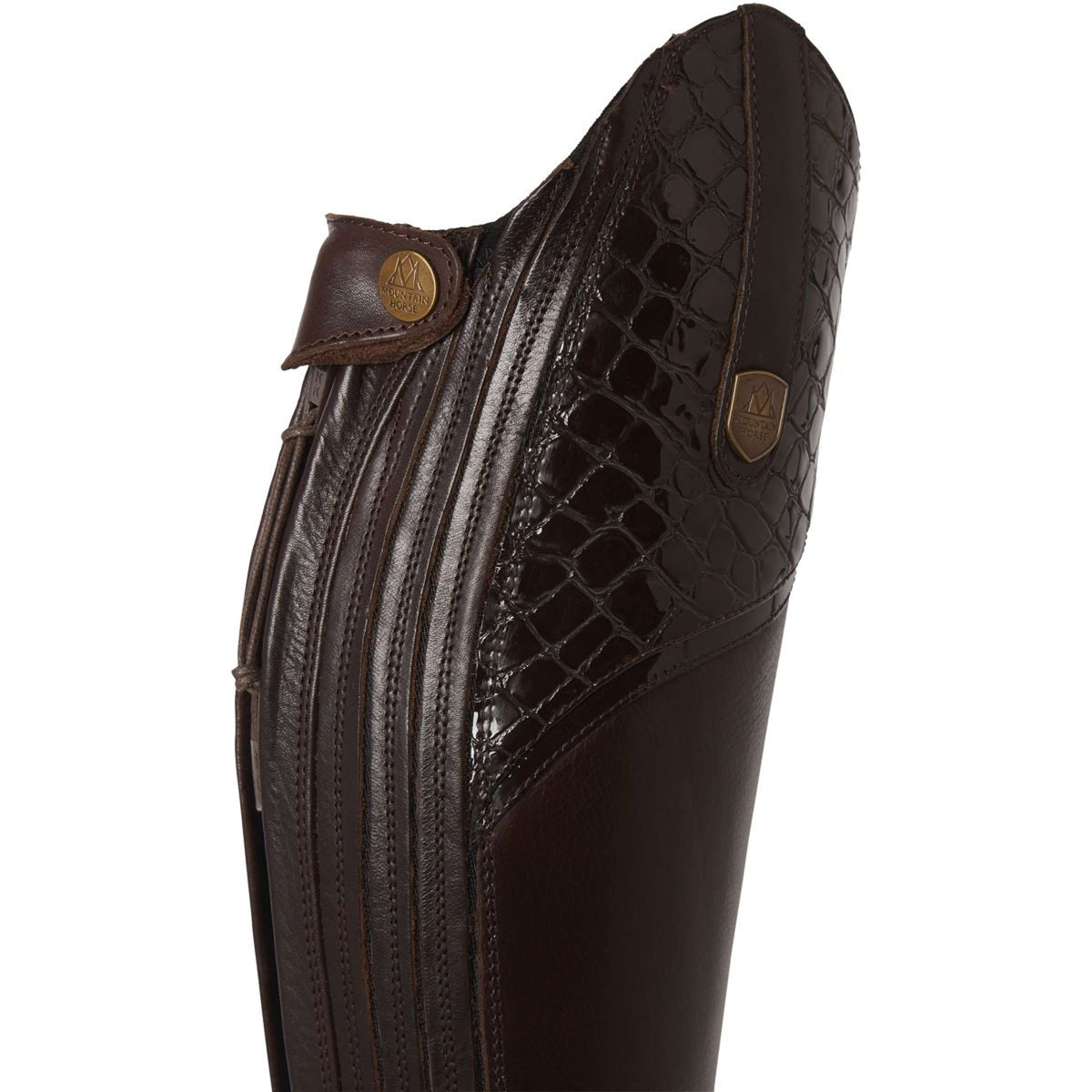 Mountain Horse Bottes d'Équitation Sovereign LUX Regular Marron foncé