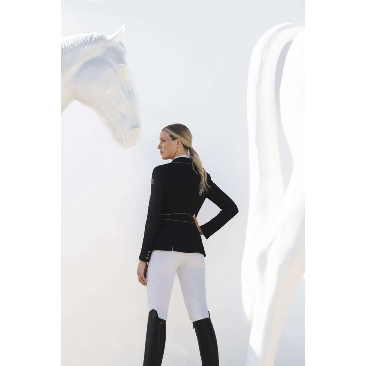 Pikeur Petite Veste de Concours Cecile Noir