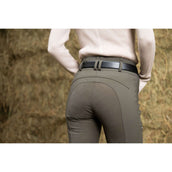 Pikeur Pantalon d'Équitation New Candela Full Grip Flex Faux Leather Deep Khaki