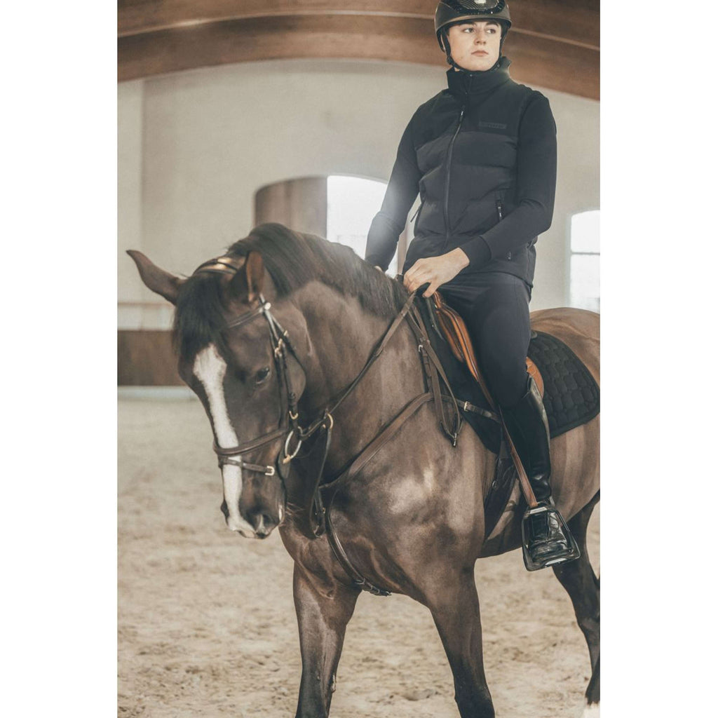 Pikeur Bodychauffant Quilted Athleisure AW26 Hommes Noir