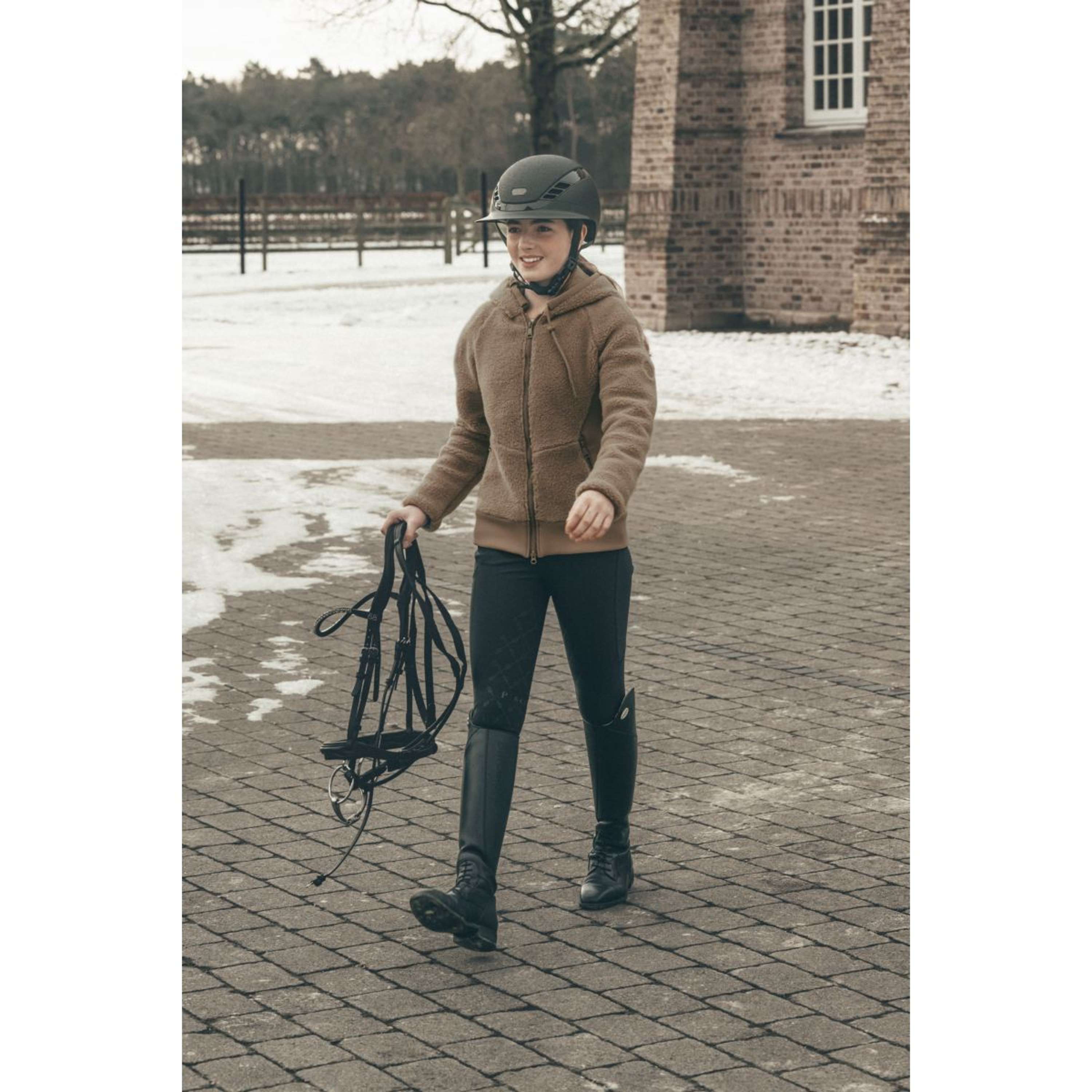 Pikeur Veste Teddyfleece Athleisure AW26 Toffee Beige