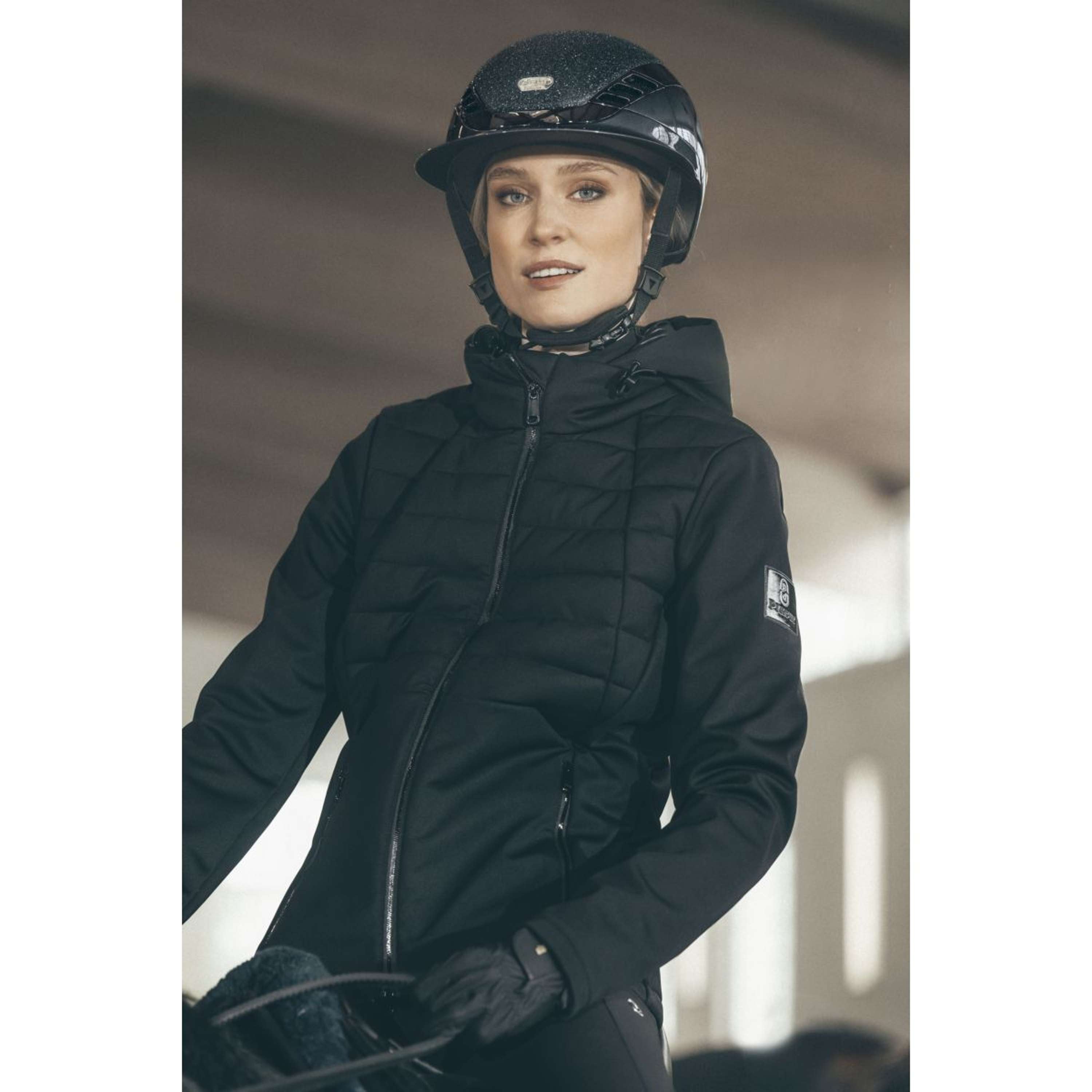 Pikeur Blouson QuiltShield Fleece AW26 Noir