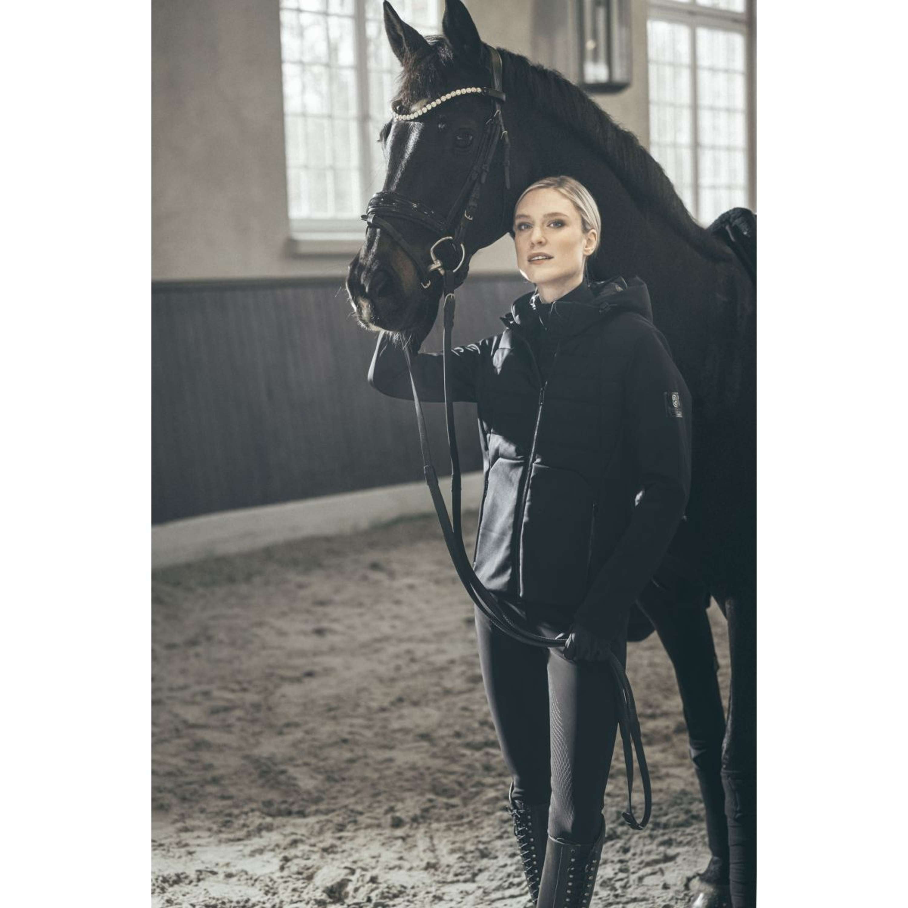 Pikeur Blouson QuiltShield Fleece AW26 Noir
