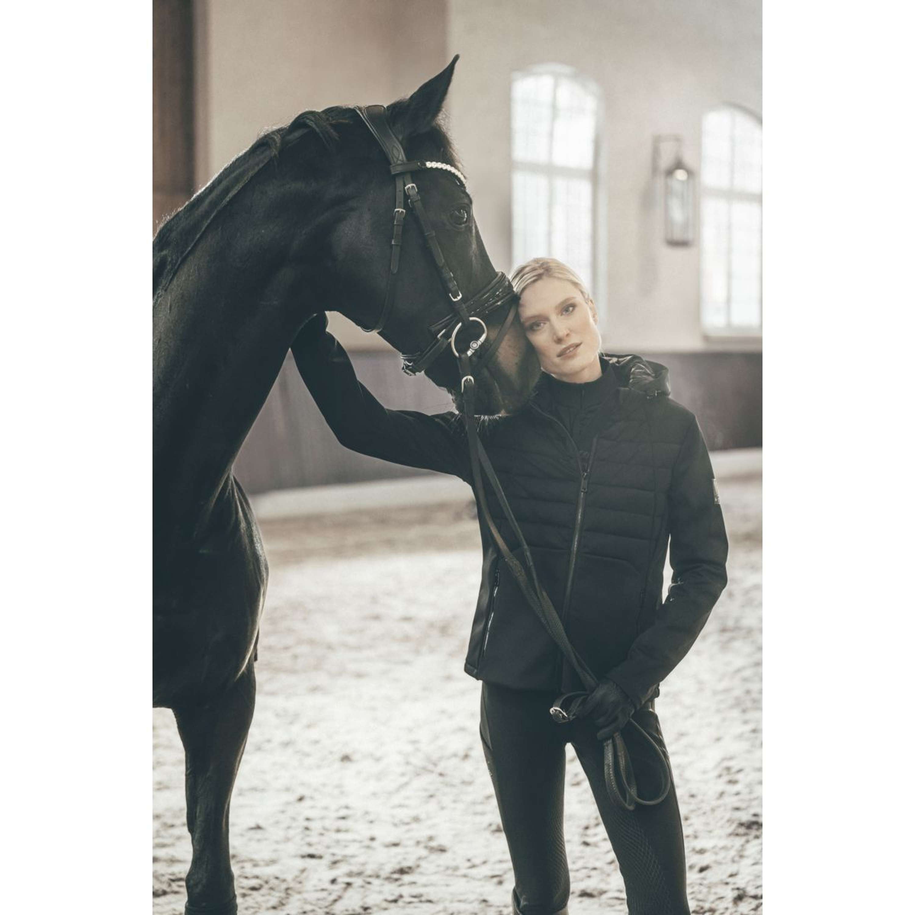 Pikeur Blouson QuiltShield Fleece AW26 Noir