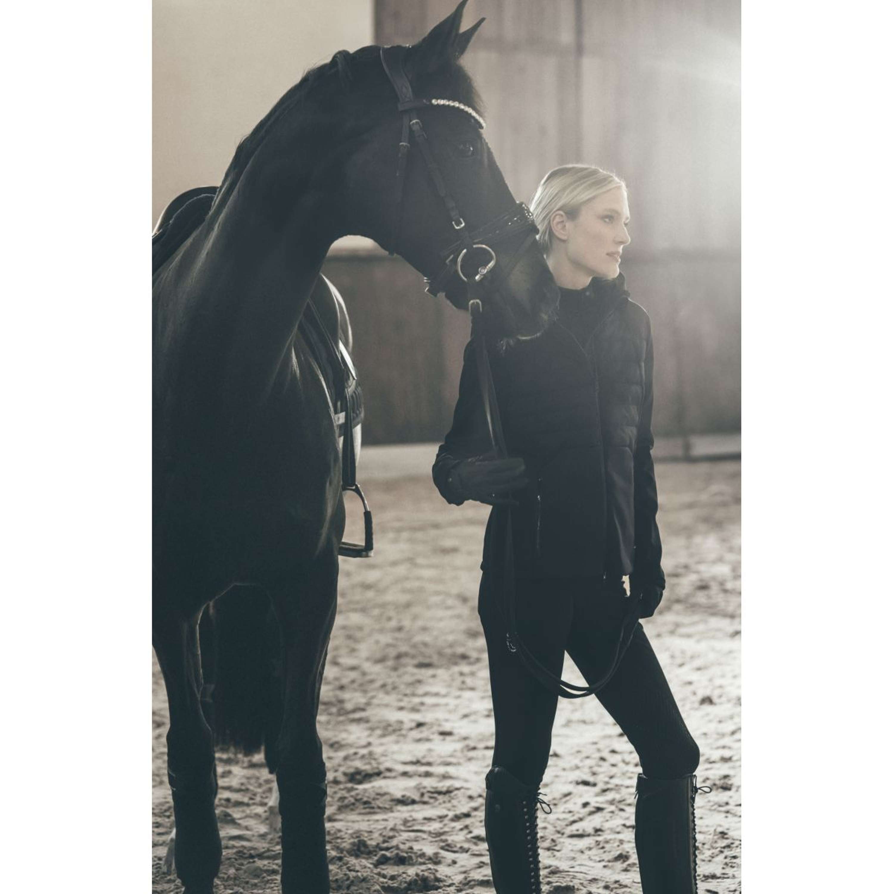 Pikeur Blouson QuiltShield Fleece AW26 Noir