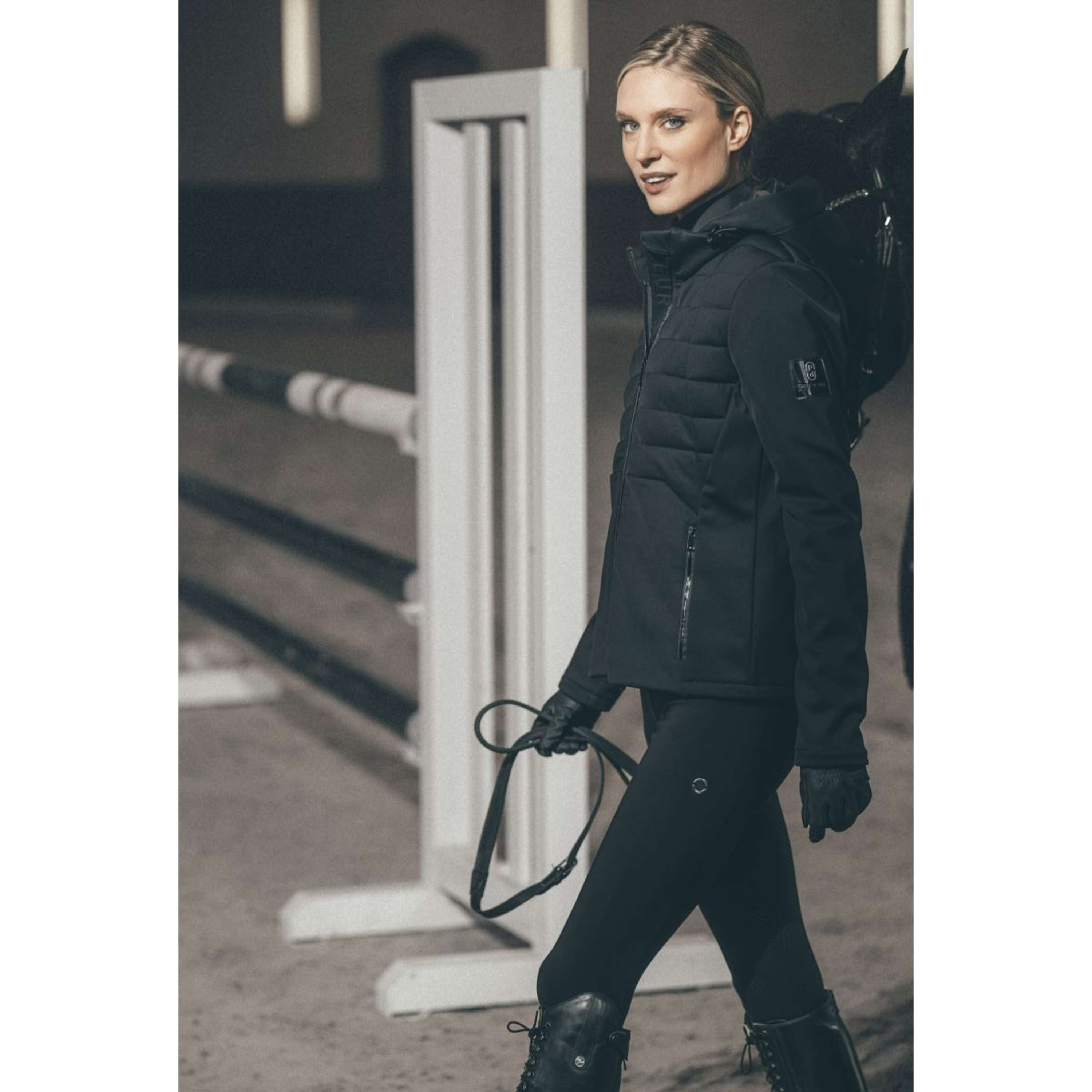 Pikeur Blouson QuiltShield Fleece AW26 Noir