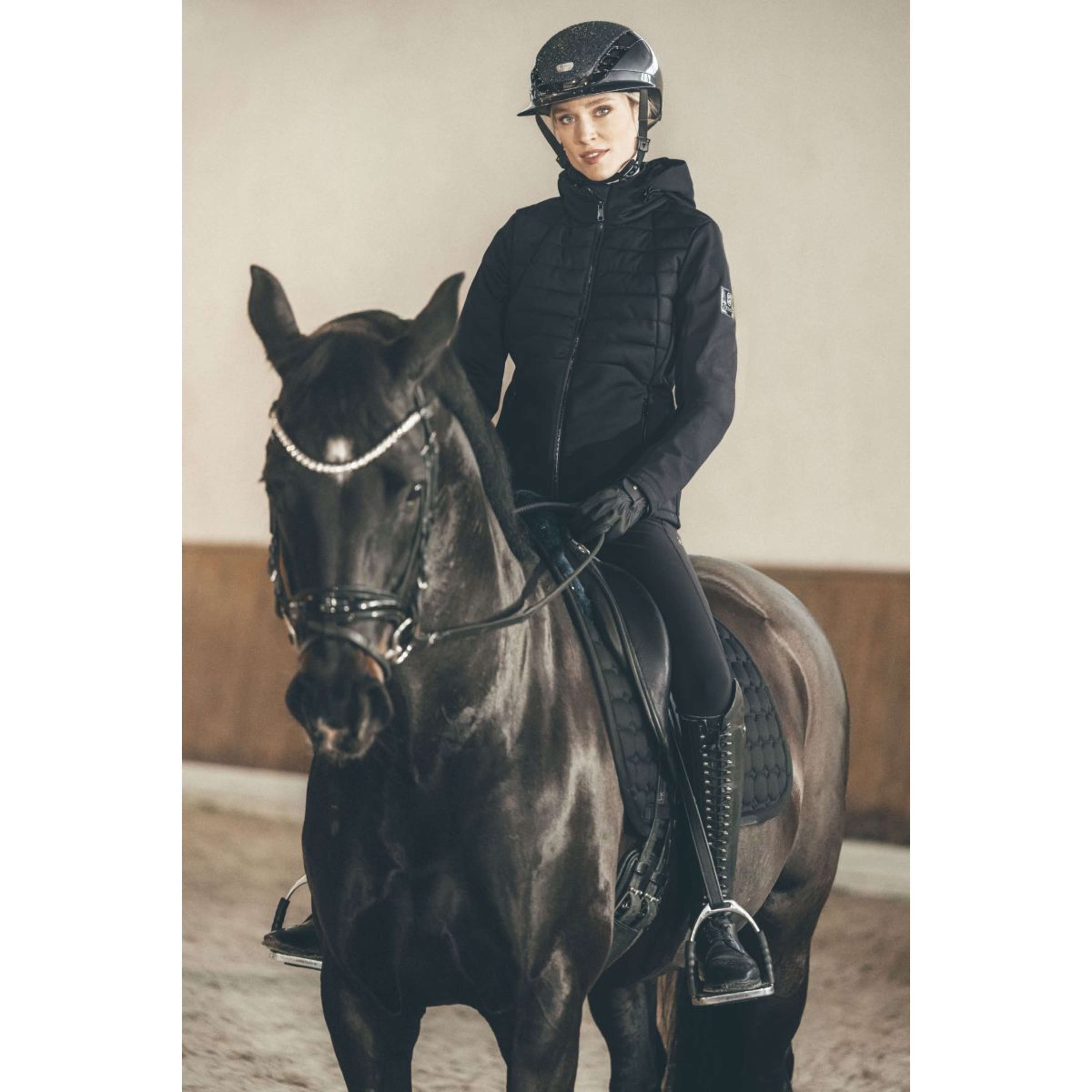 Pikeur Blouson QuiltShield Fleece AW26 Noir