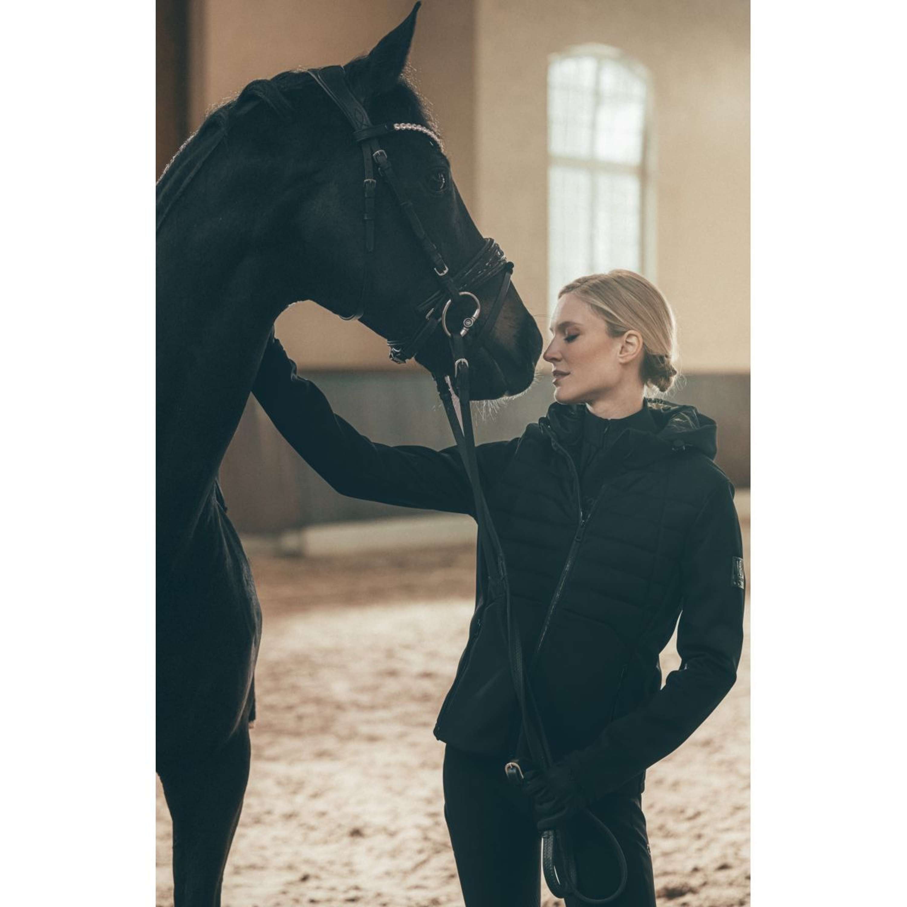 Pikeur Blouson QuiltShield Fleece AW26 Noir