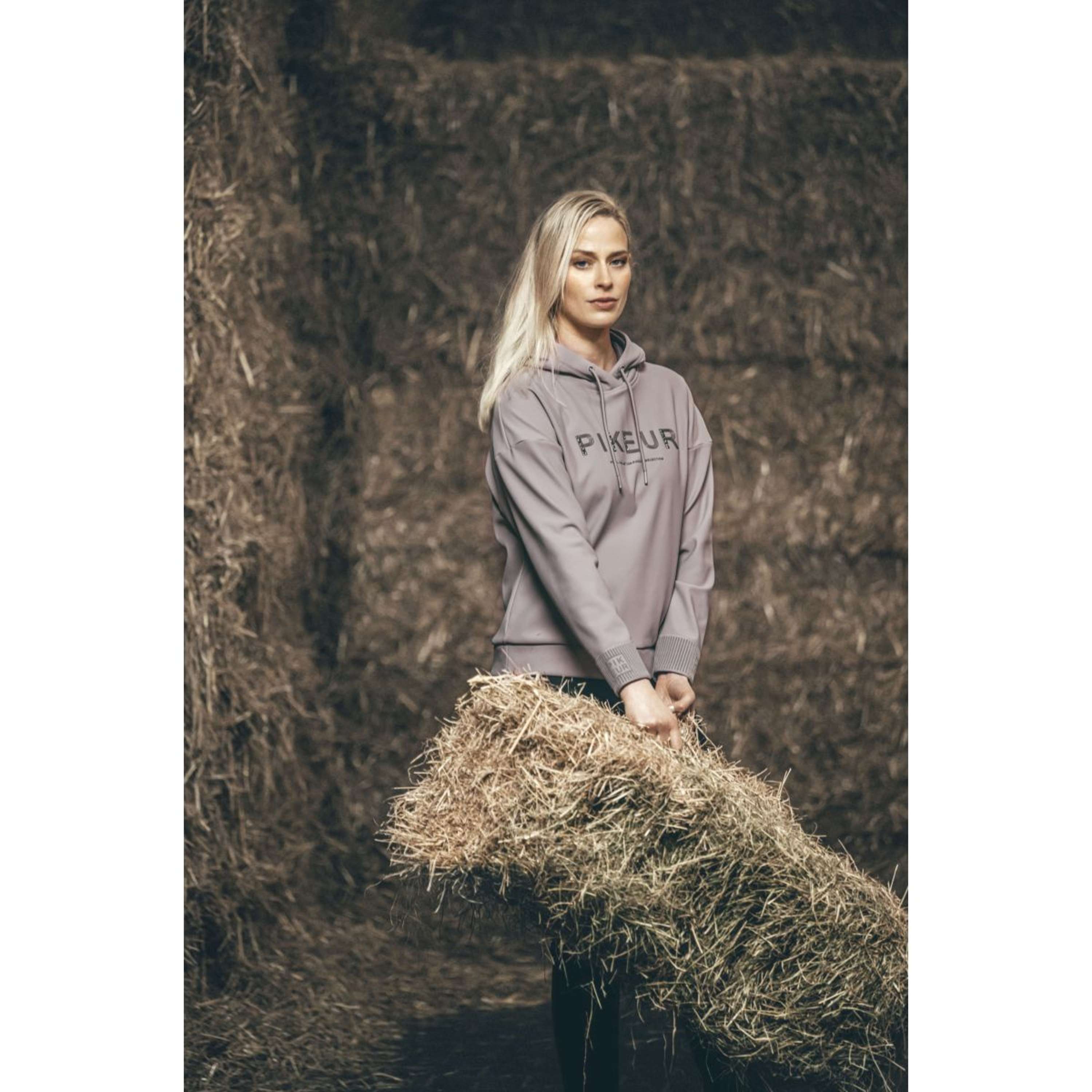 Pikeur Pull col Hoodie PlushLuxe Selection AW26 Ash Mauve