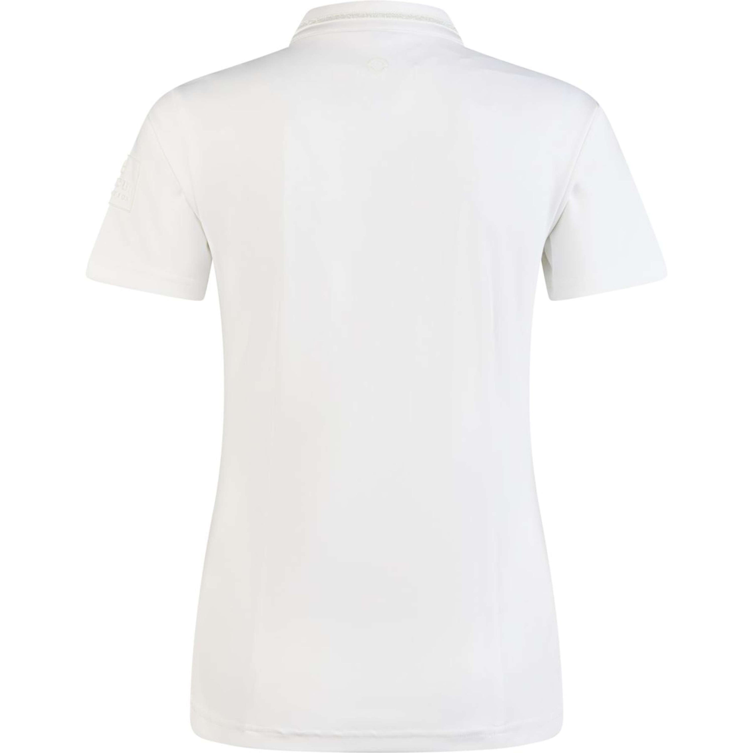 Pikeur T-Shirt Function Zip SS26 Blanc Pikeur T-Shirt Function Zip SS26 Blanc