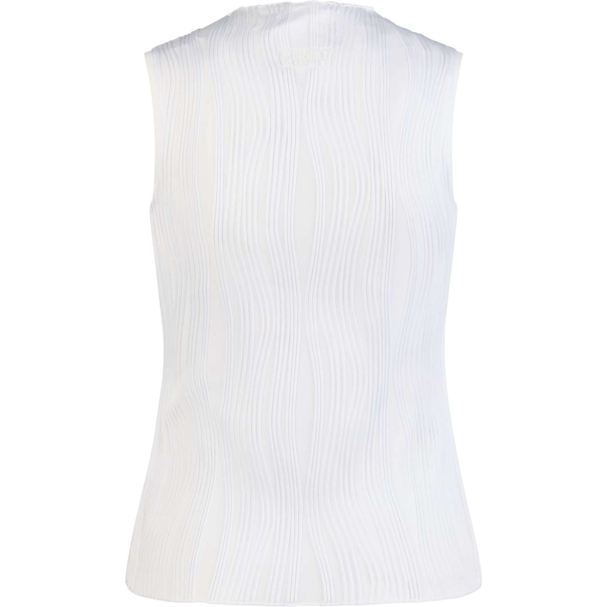 Pikeur Haut Selection SS26 Sans Manche Blanc