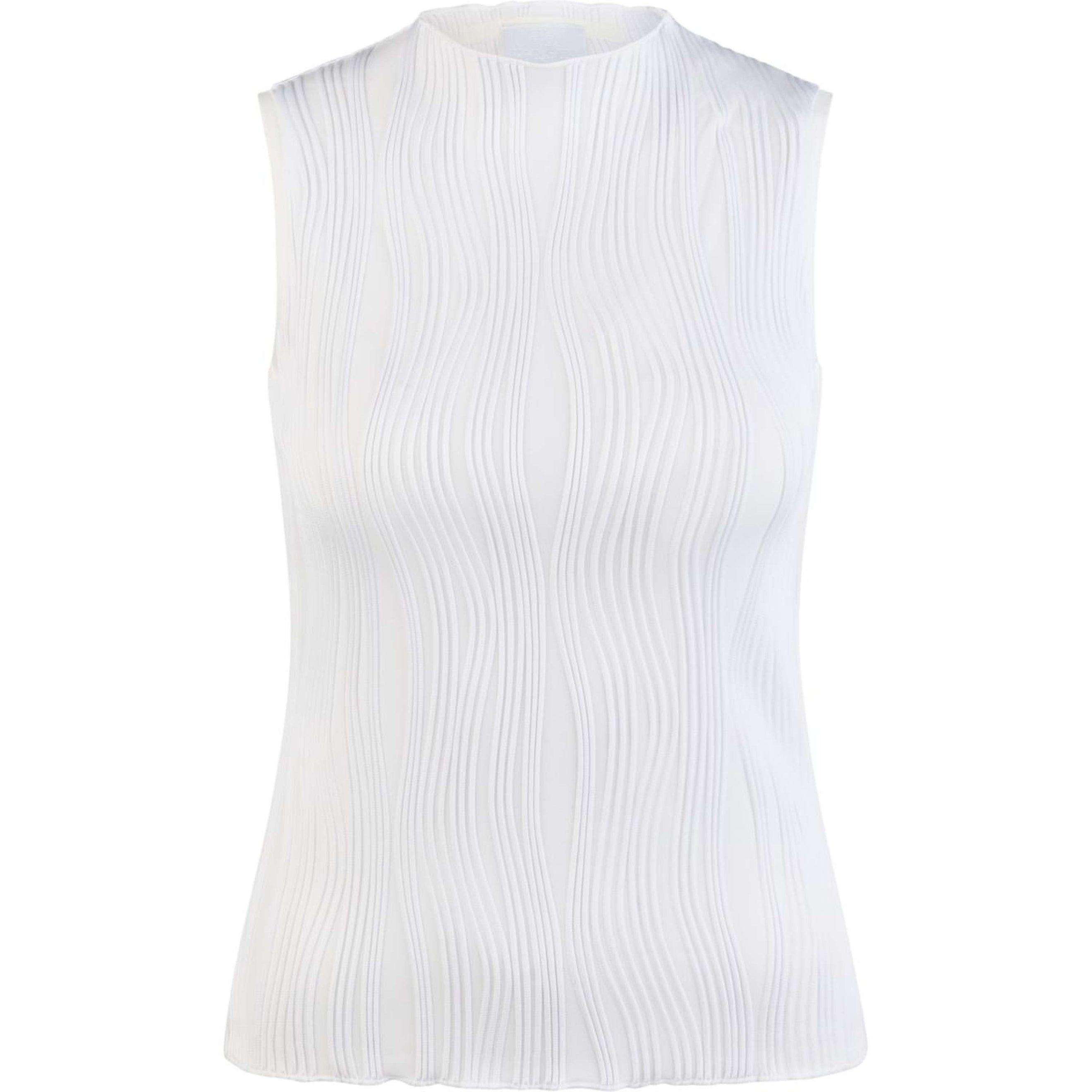 Pikeur Haut Selection SS26 Sans Manche Blanc