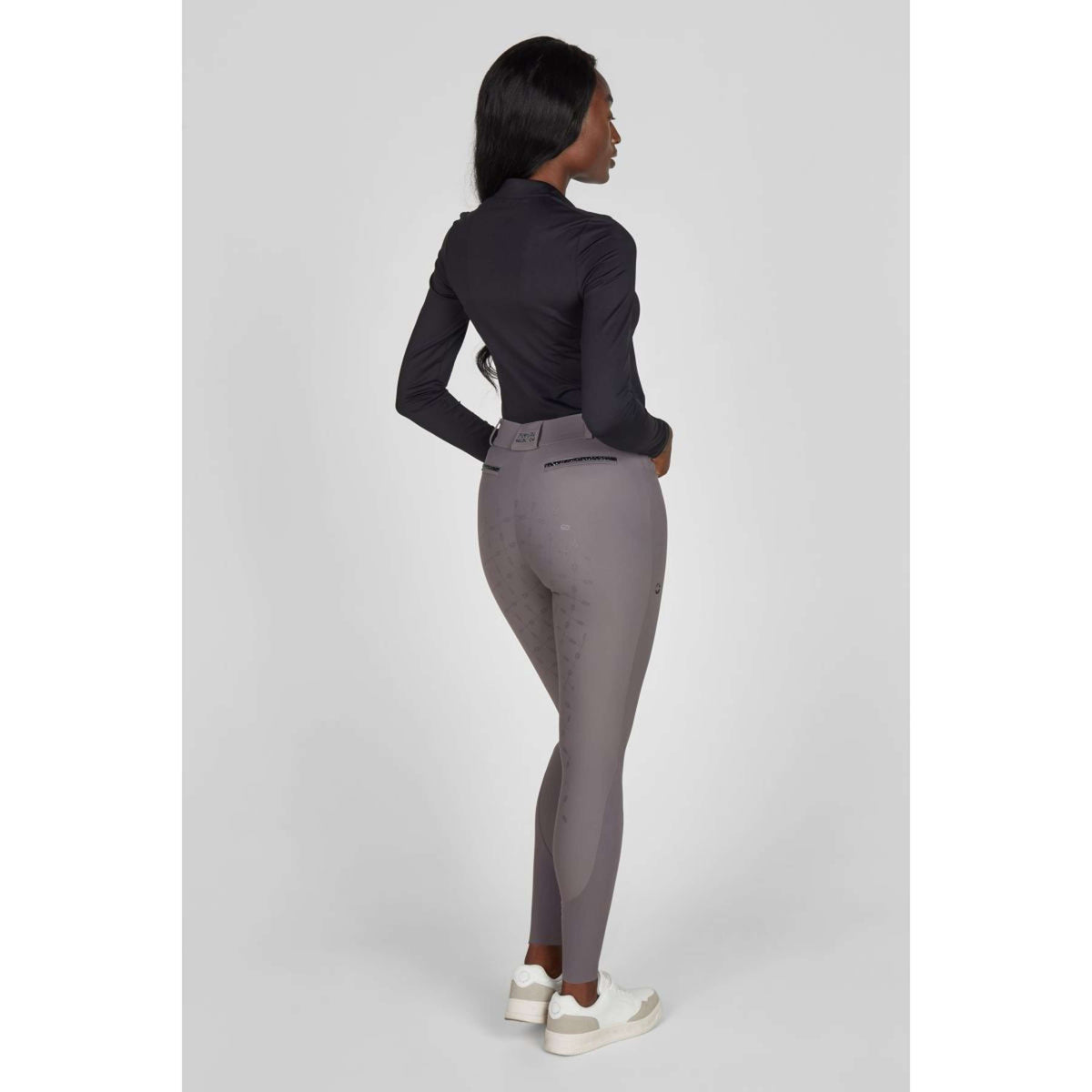 Pikeur Pantalon d'Équitation Ceelina SD SS26 Full Grip Ash Plum