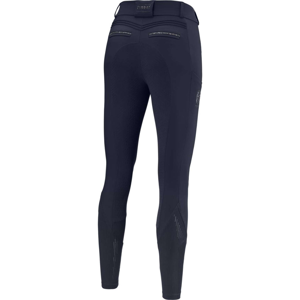 Pikeur Pantalon d'Équitation Ceelina GridTexLeather Highwaist Full Grip Nightblue