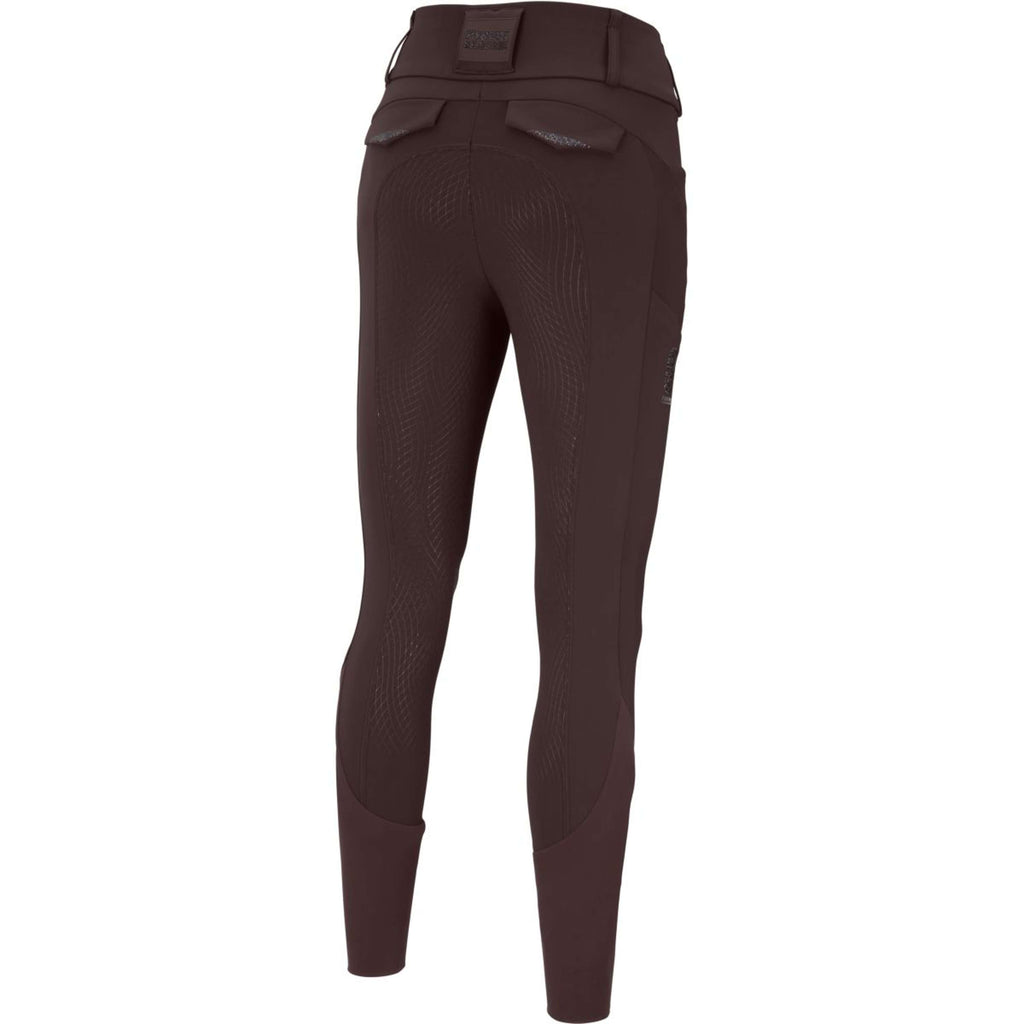 Pikeur Pantalon d'Équitation Cantira MatrixGripTec Highwaist Full Grip Marron chocolat