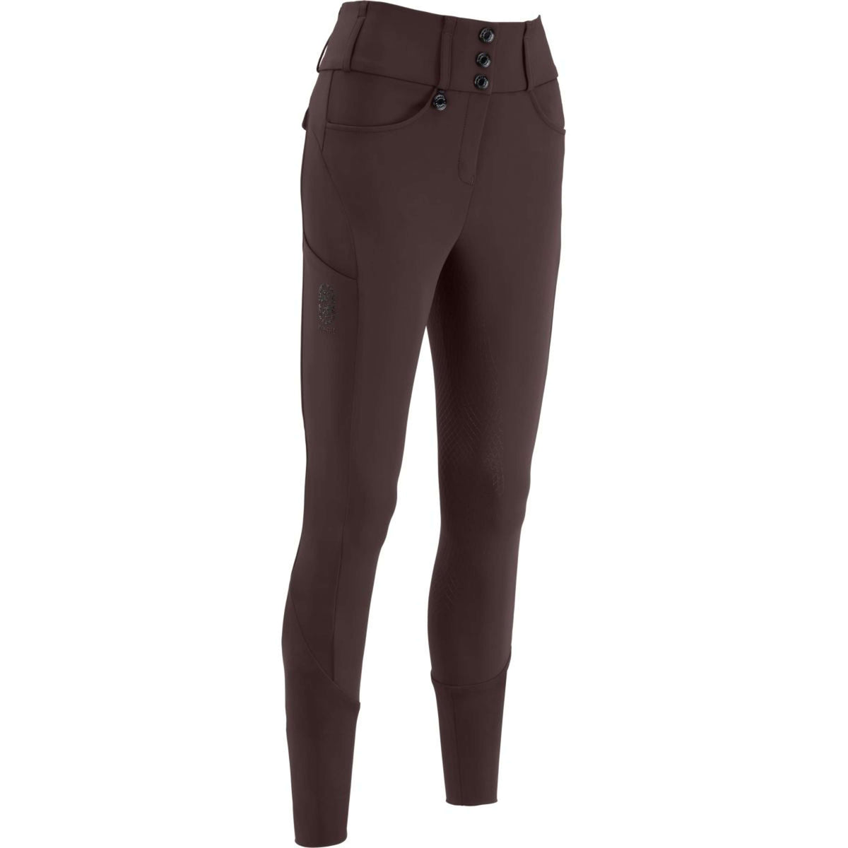 Pikeur Pantalon d'Équitation Cantira MatrixGripTec Highwaist Full Grip Marron chocolat