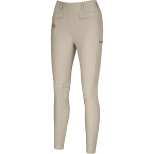 Pikeur Legging d'Équitation Linnett Summer SS26 Full Grip Pearl Gray