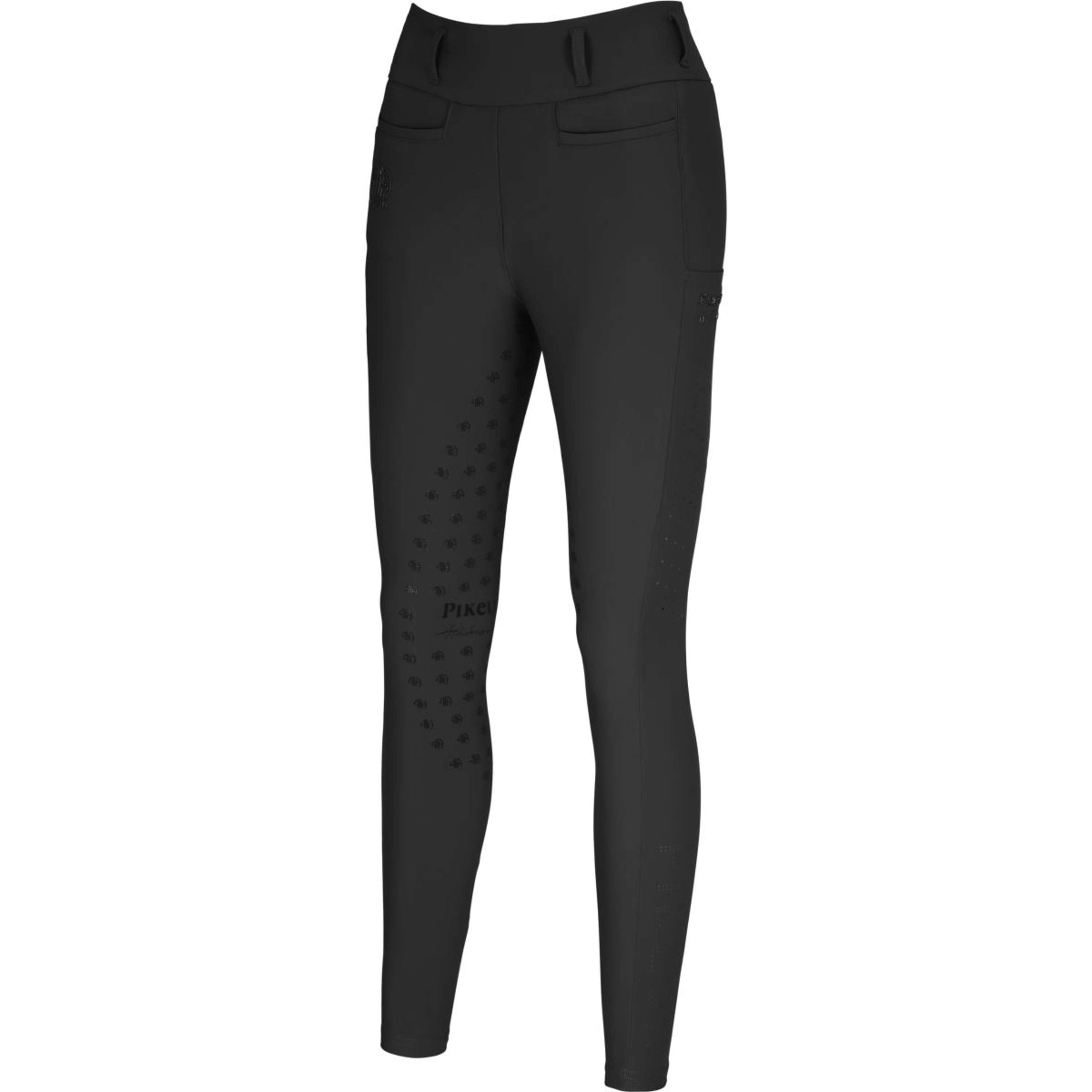 Pikeur Legging d'Équitation Linnett Summer SS26 Full Grip Noir