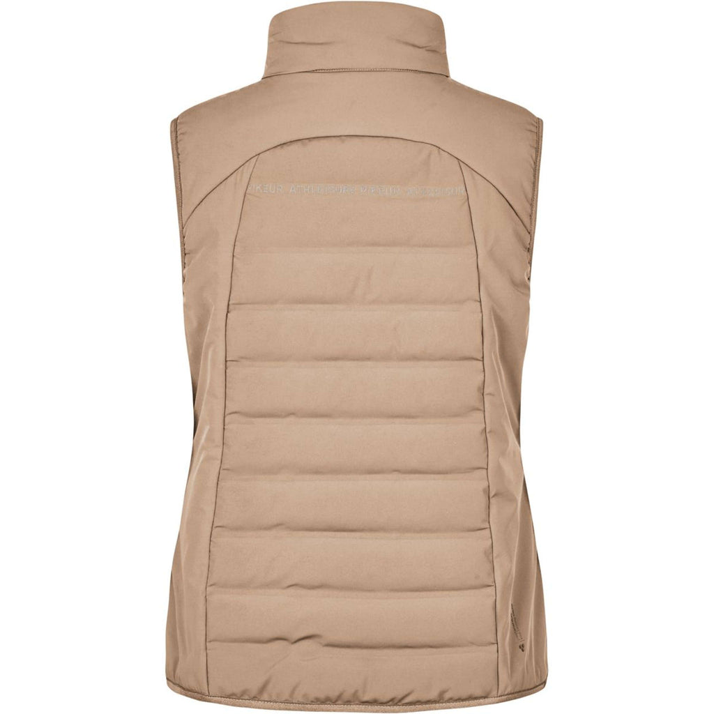 Pikeur Bodychauffant Quilted FlexVest Athleisure AW26 Mocha Cream