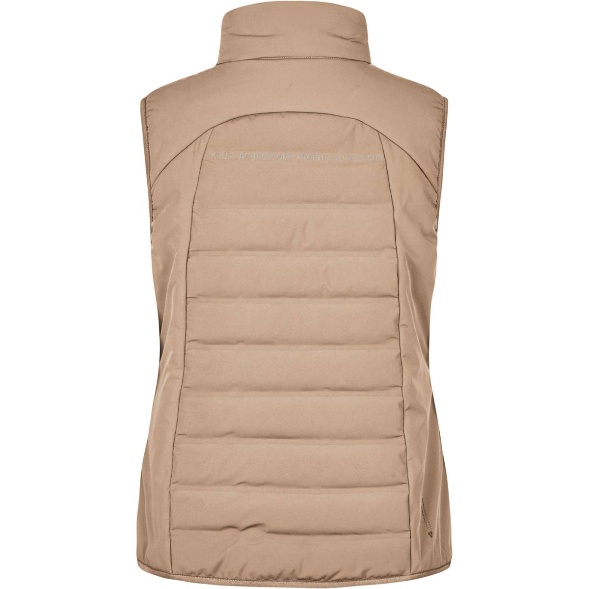 Pikeur Bodychauffant Quilted FlexVest Athleisure AW26 Mocha Cream