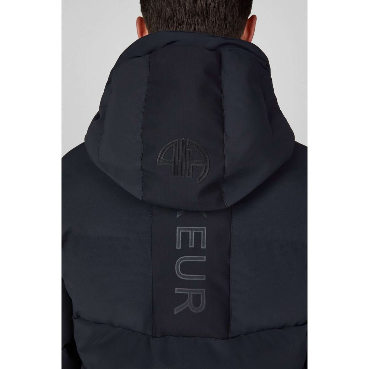 Pikeur Manteau d'Hiver Quilted Athleisure AW26 Hommes Noir