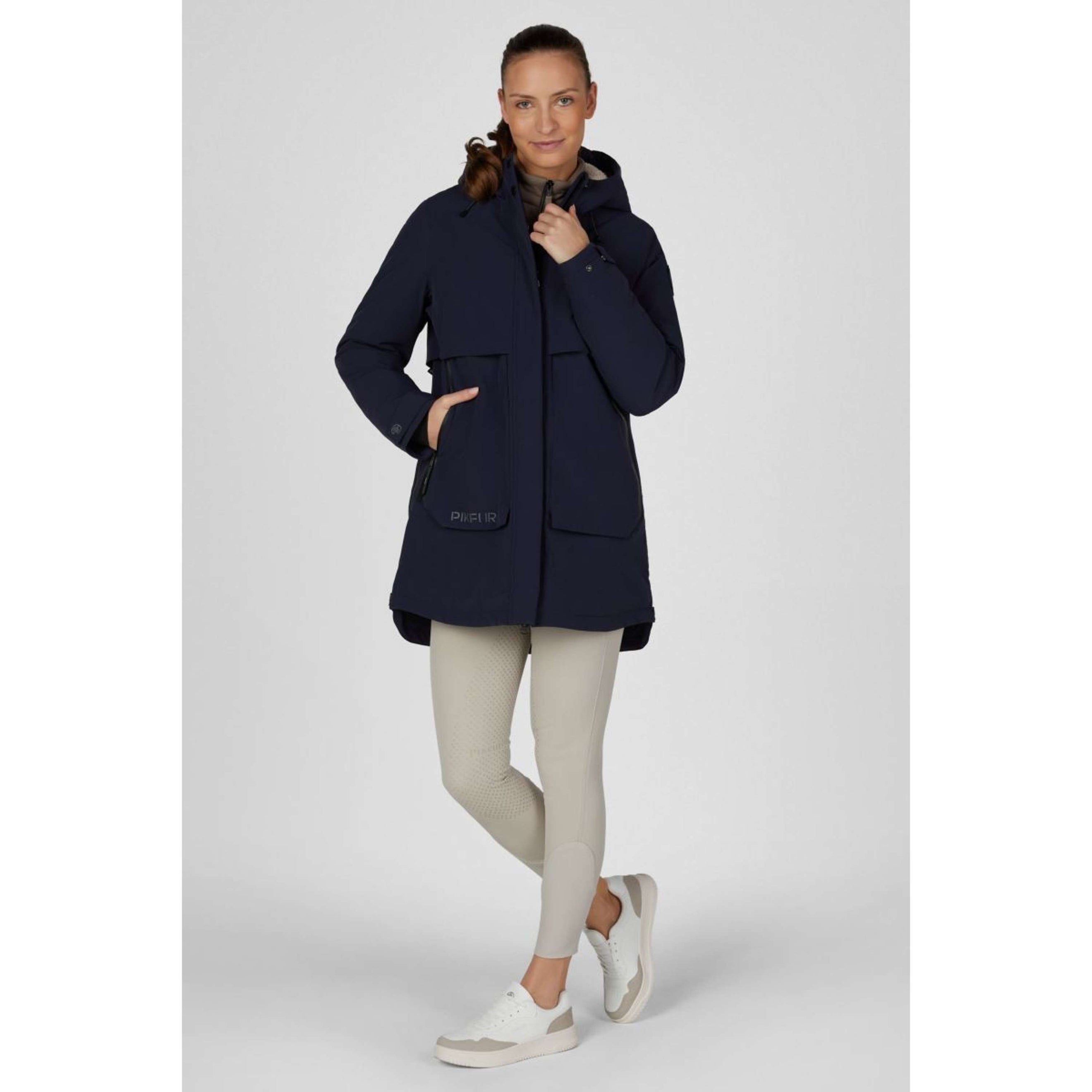 Pikeur Parka Waterproof Athleisure AW26 Nightblue Pikeur Parka Waterproof Athleisure AW26 Nightblue