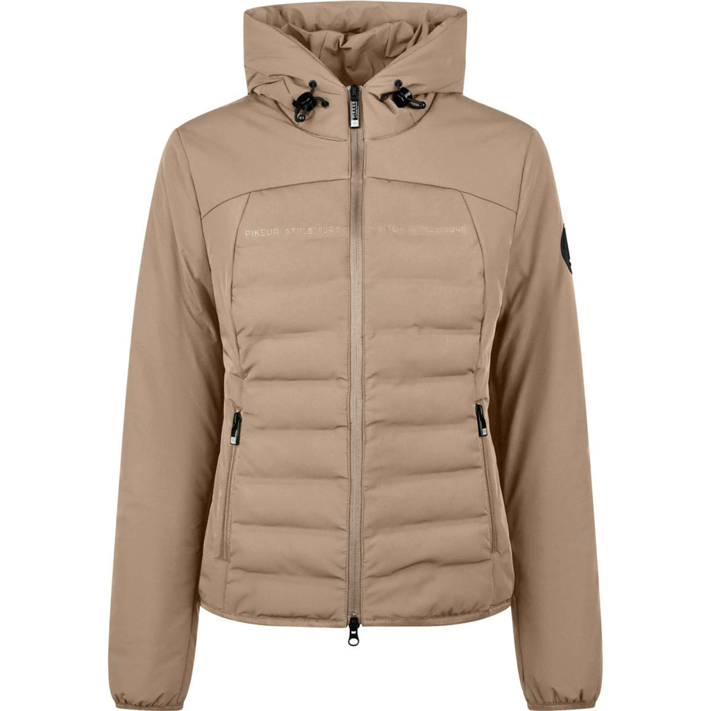 Pikeur Blouson Quilted Flex Athleisure AW26 Mocha Cream