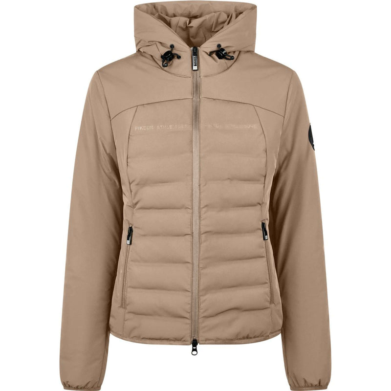 Pikeur Blouson Quilted Flex Athleisure AW26 Mocha Cream