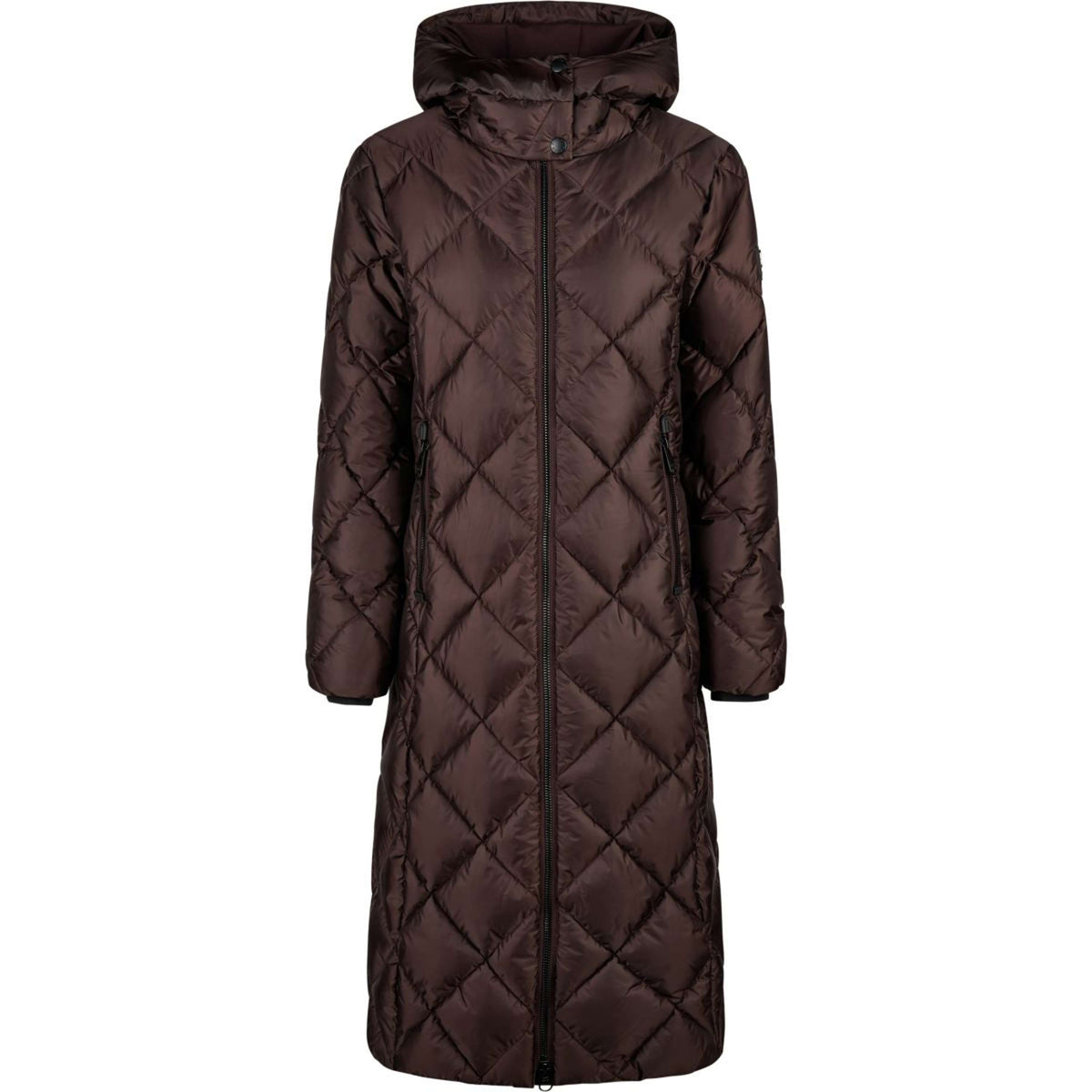 Pikeur Veste Longue QuiltDiamond Selection AW26 Marron chocolat