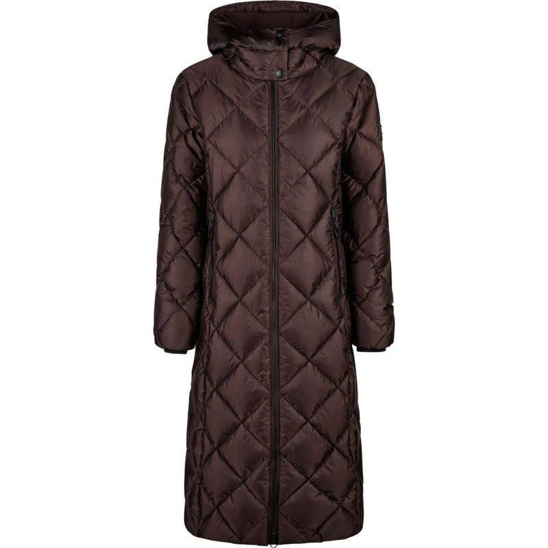 Pikeur Veste Longue QuiltDiamond Selection AW26 Marron chocolat