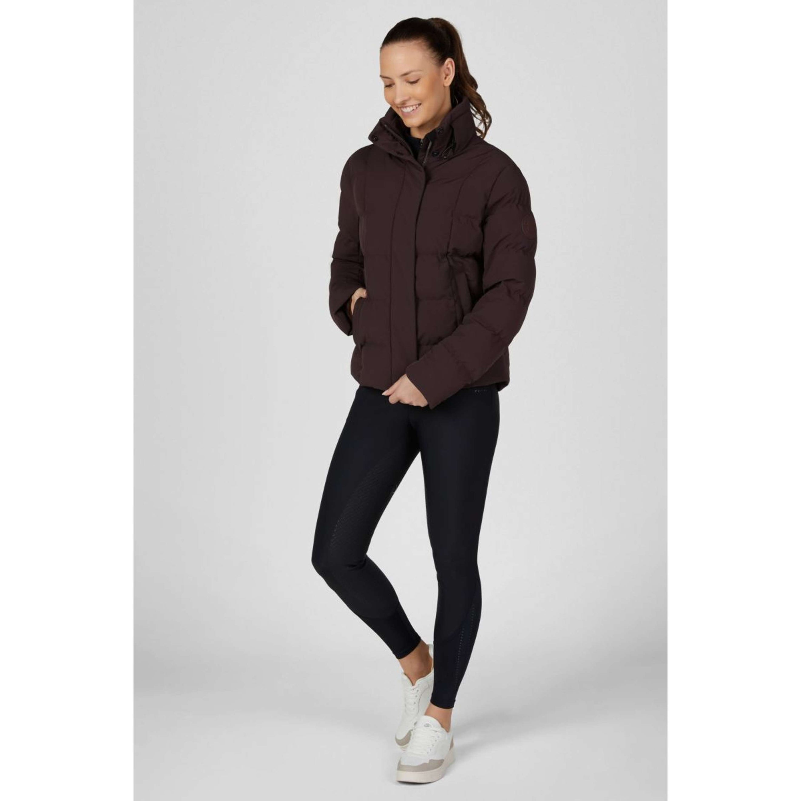 Pikeur Blouson Quilted Athleisure AW26 Marron chocolat Pikeur Blouson Quilted Athleisure AW26 Marron chocolat