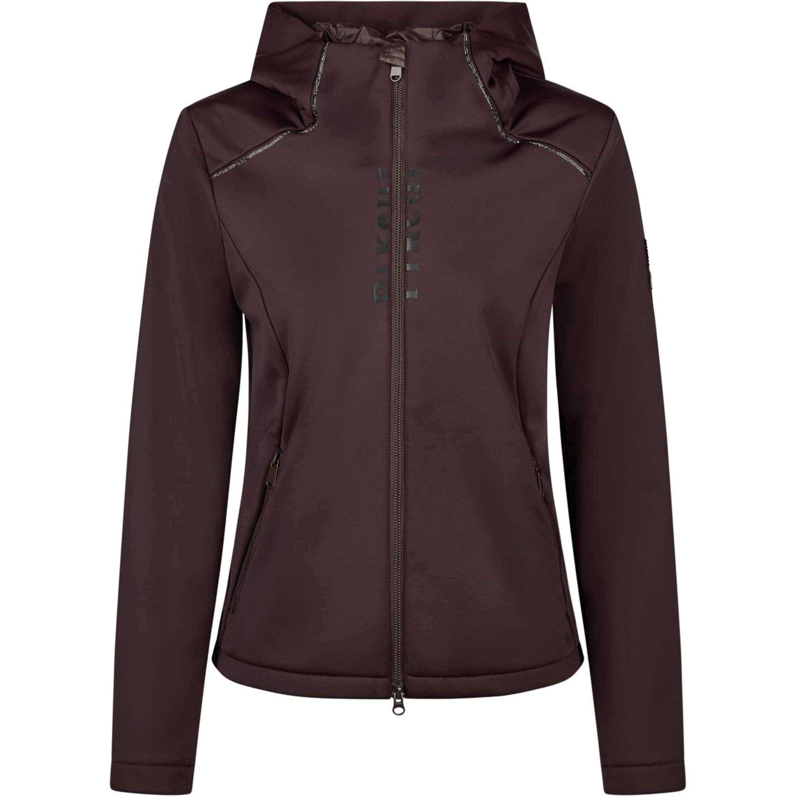 Pikeur Blouson TechVelvet Fleece AW26 Marron chocolat